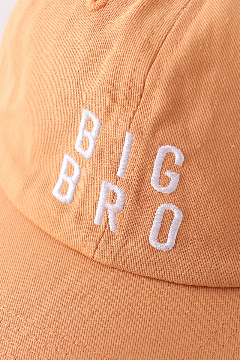 Brown bro embroidery baseball cap